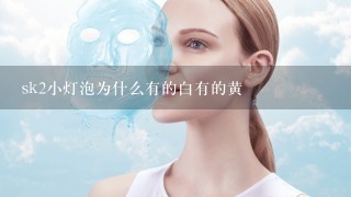 sk2小灯泡为什么有的白有的黄